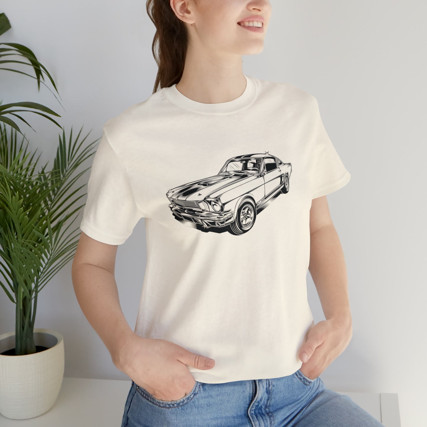 Vintage Car - Unisex Jersey Short Sleeve Tee