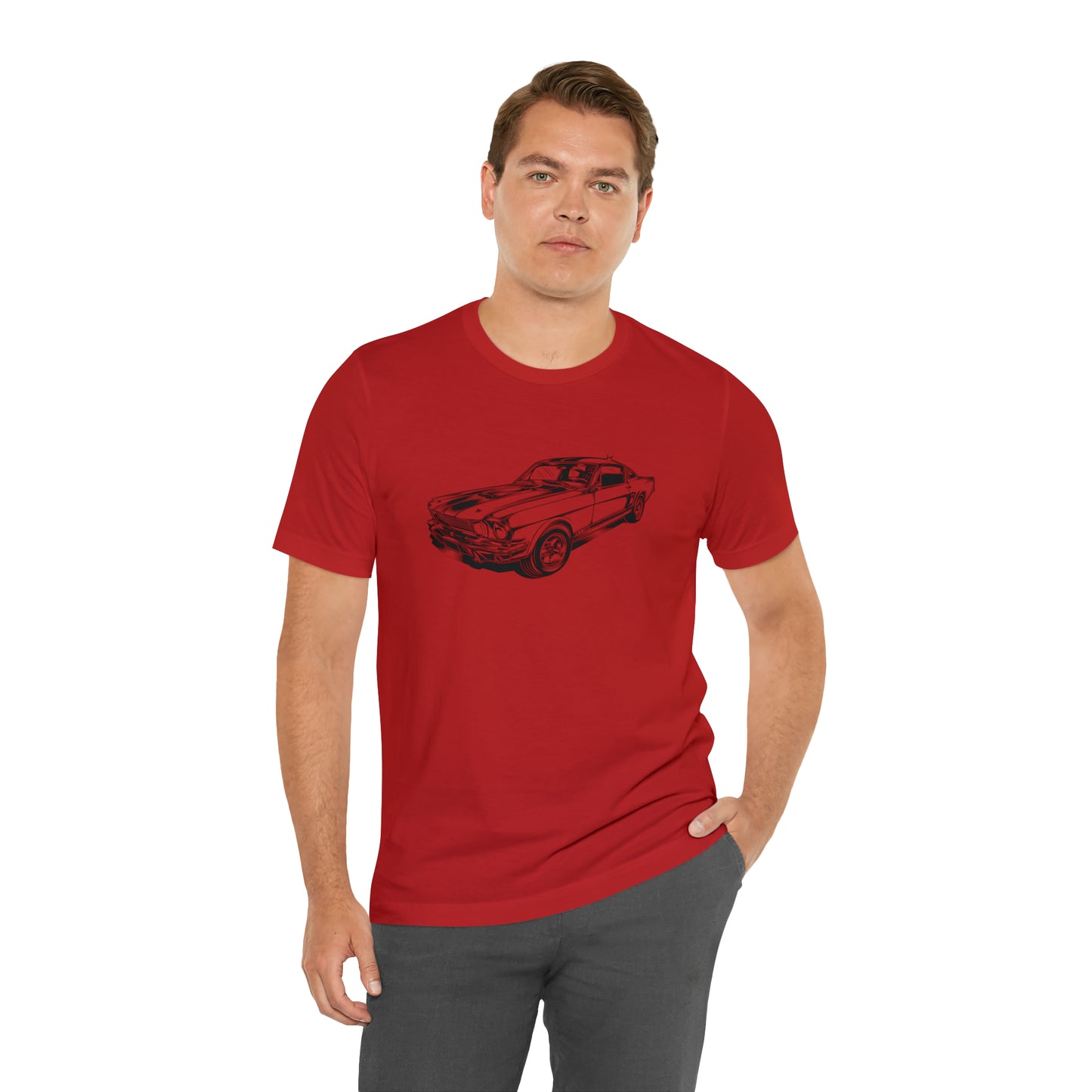 Vintage Car - Unisex Jersey Short Sleeve Tee