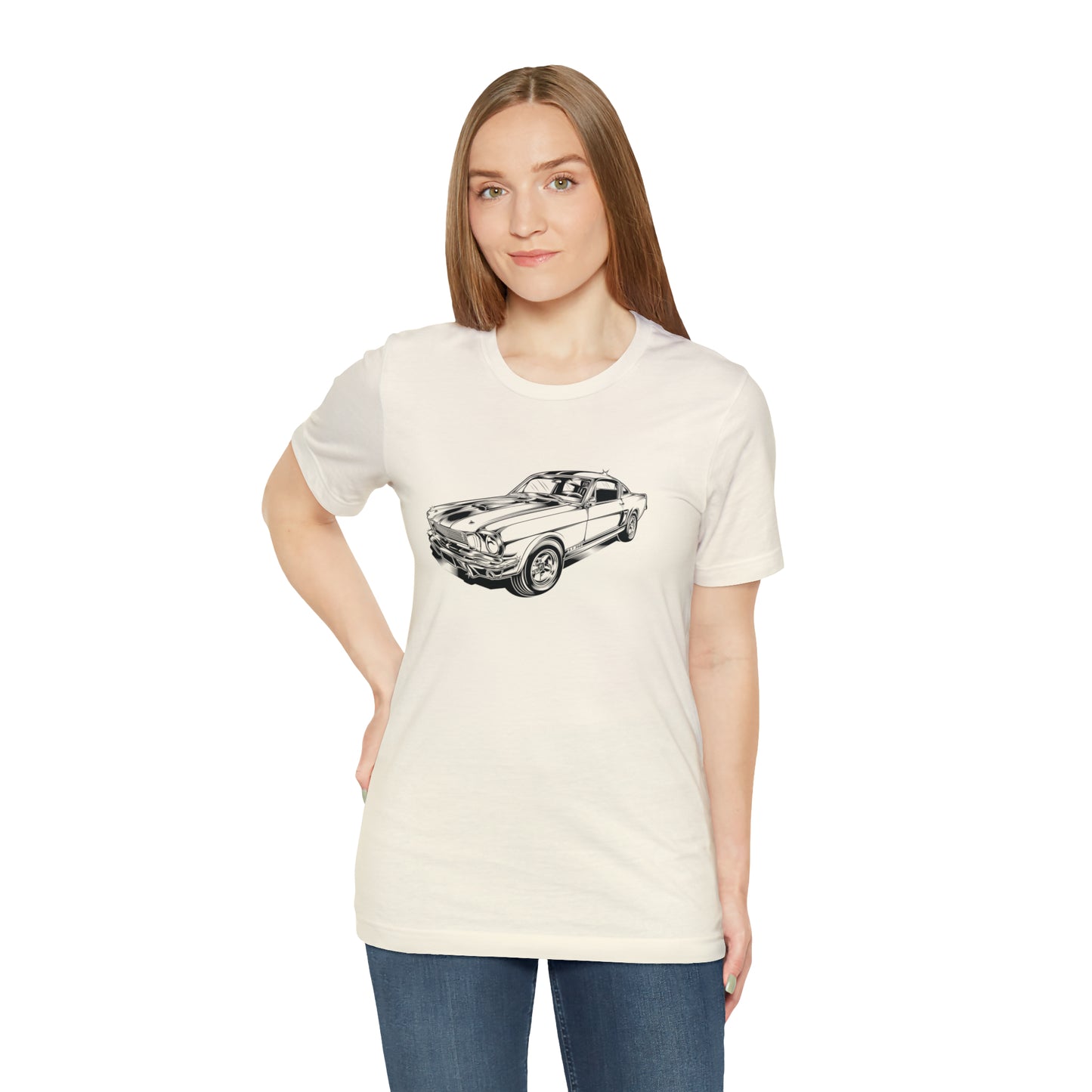 Vintage Car - Unisex Jersey Short Sleeve Tee