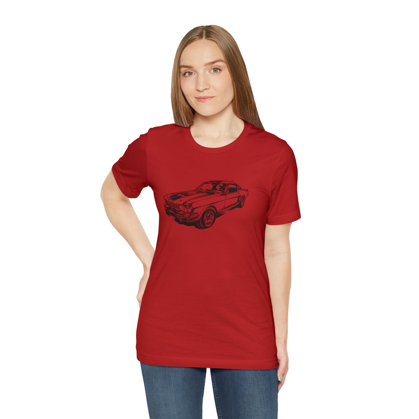 Vintage Car - Unisex Jersey Short Sleeve Tee