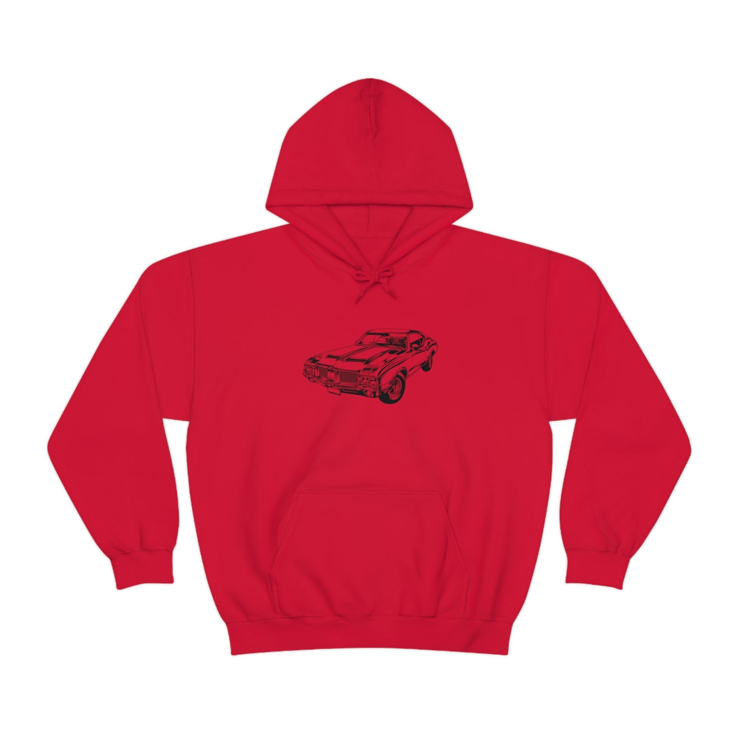 Vintage Car - Unisex Heavy Blend™ Hooded Sweatshirt