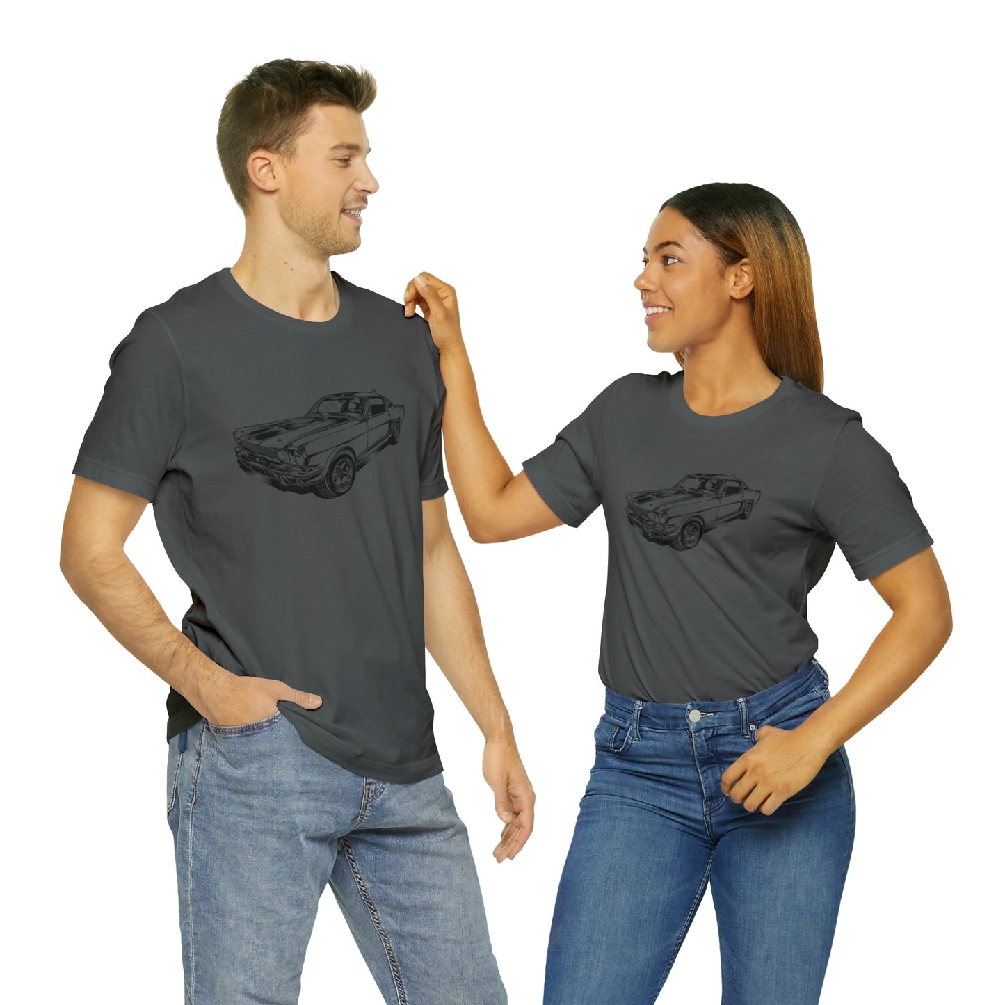 Vintage Car - Unisex Jersey Short Sleeve Tee