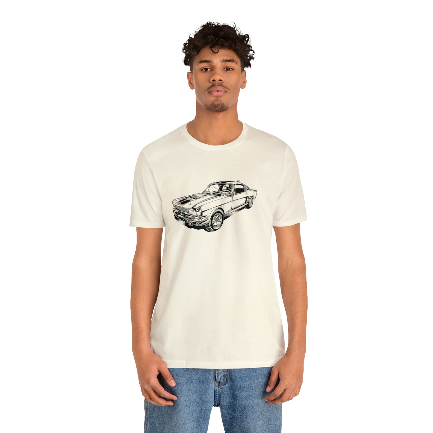 Vintage Car - Unisex Jersey Short Sleeve Tee