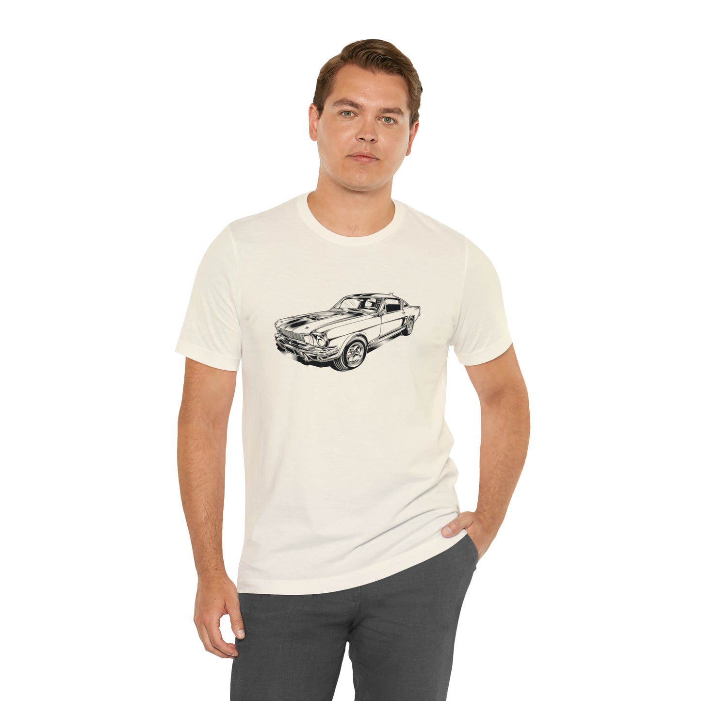 Vintage Car - Unisex Jersey Short Sleeve Tee