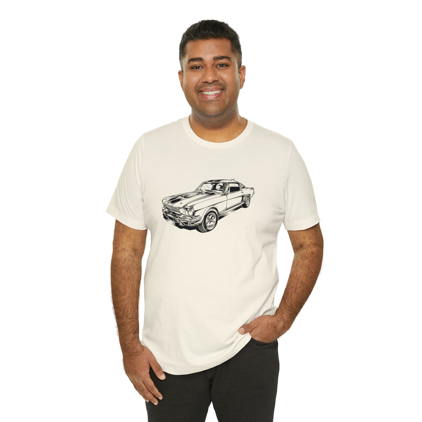 Vintage Car - Unisex Jersey Short Sleeve Tee