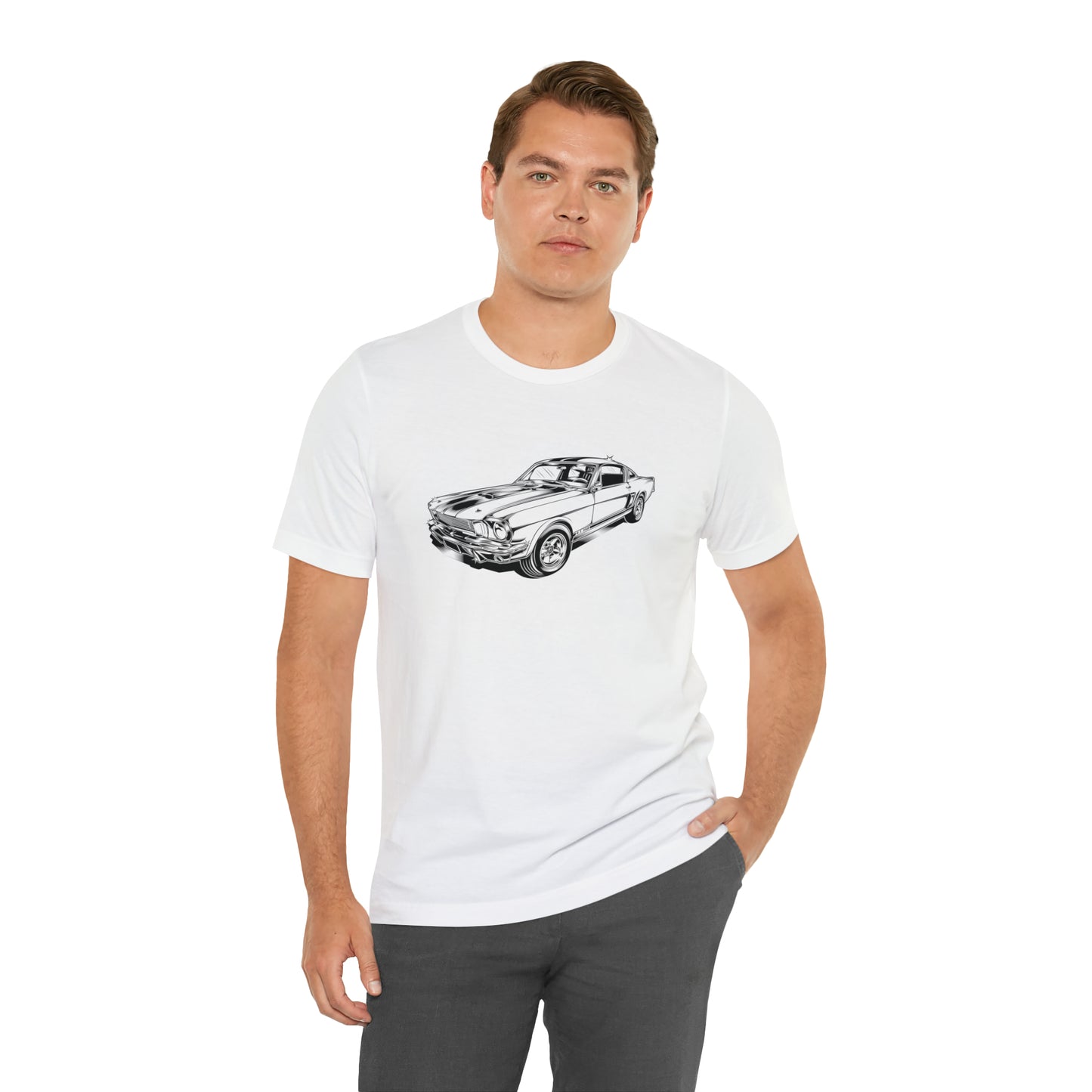 Vintage Car - Unisex Jersey Short Sleeve Tee