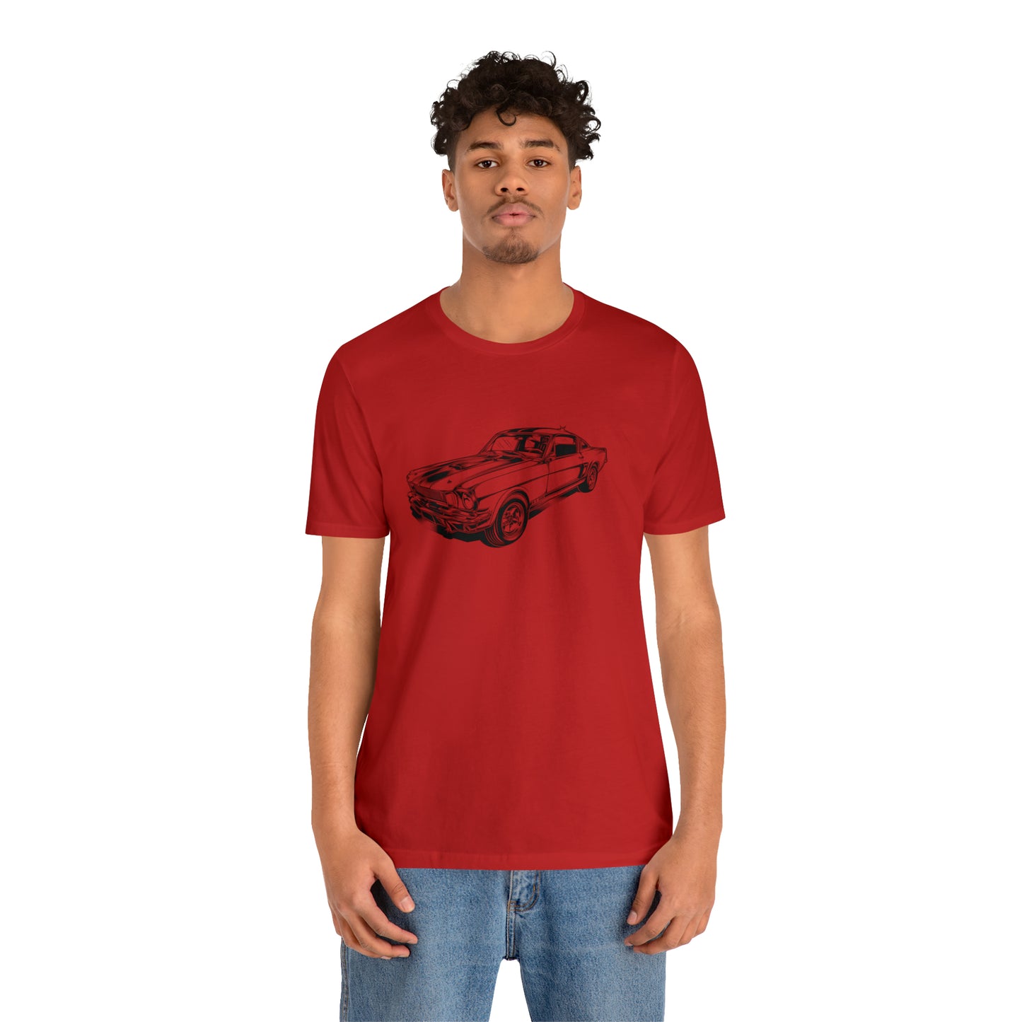 Vintage Car - Unisex Jersey Short Sleeve Tee