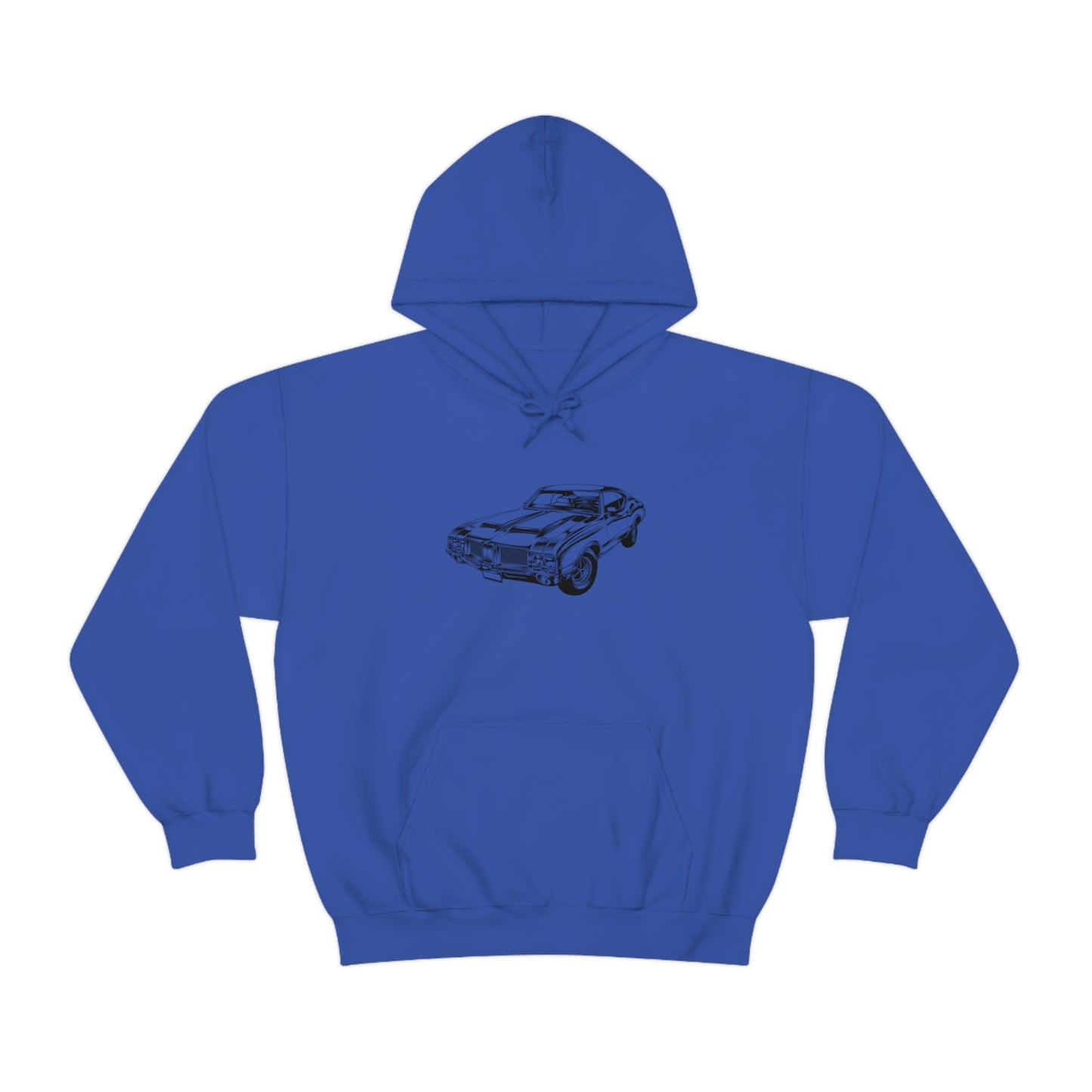 Vintage Car - Unisex Heavy Blend™ Hooded Sweatshirt