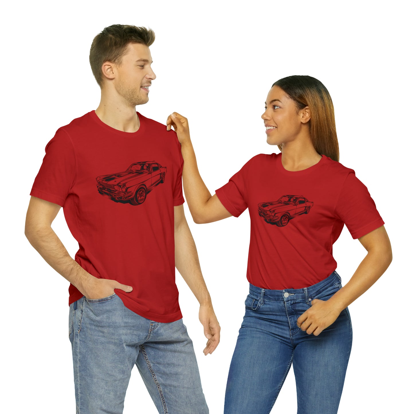 Vintage Car - Unisex Jersey Short Sleeve Tee