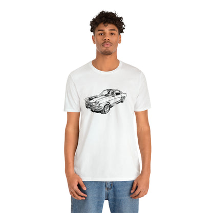 Vintage Car - Unisex Jersey Short Sleeve Tee