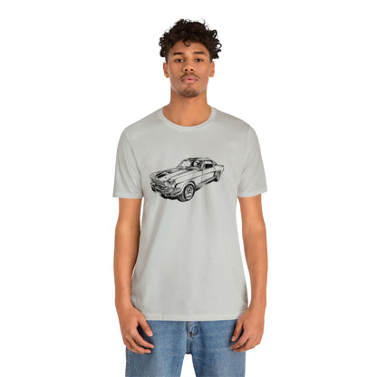 Vintage Car - Unisex Jersey Short Sleeve Tee