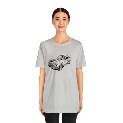 Vintage Car - Unisex Jersey Short Sleeve Tee