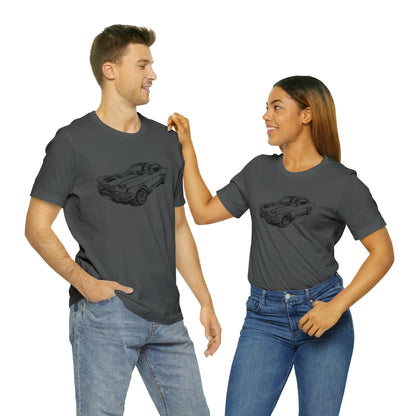 Vintage Car - Unisex Jersey Short Sleeve Tee