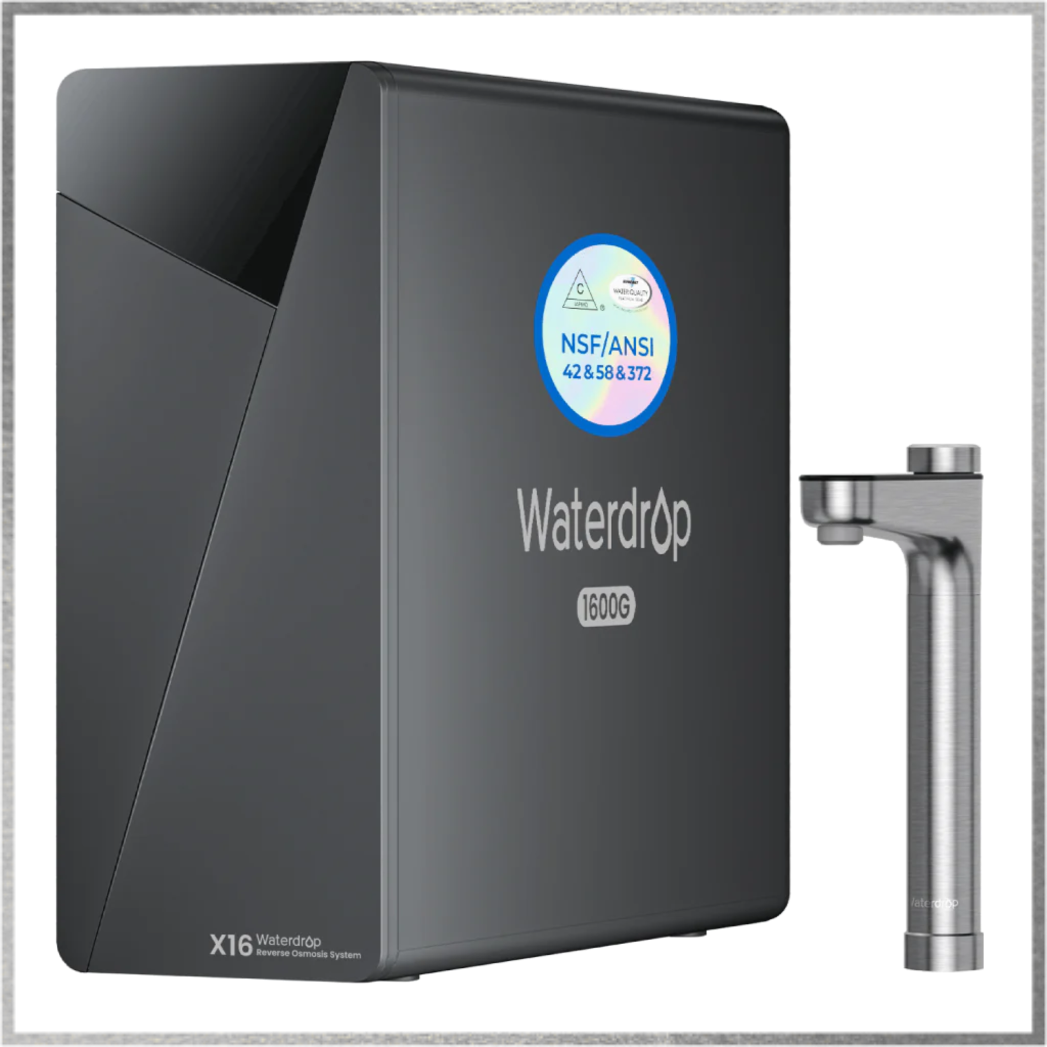Waterdrop X Series Undersink Reverse Osmosis System, X16-S - Thumbnail 4