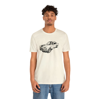 Vintage Car - Unisex Jersey Short Sleeve Tee