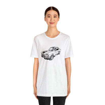 Vintage Car - Unisex Jersey Short Sleeve Tee