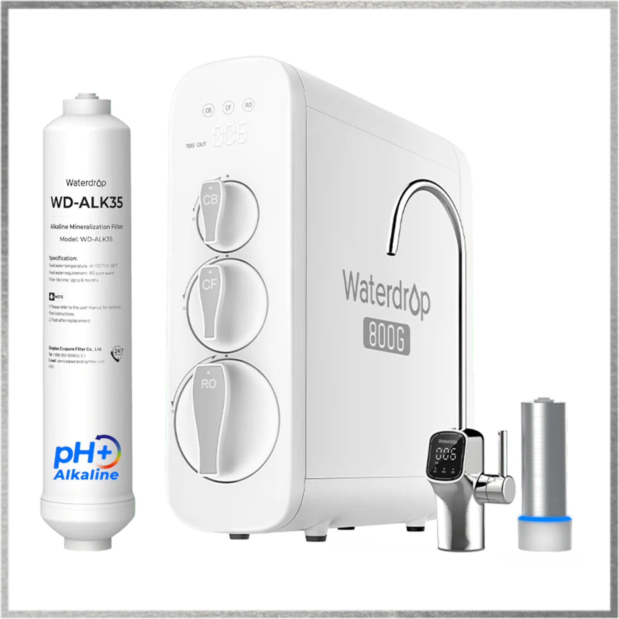 Waterdrop G3P800 Remineralization RO System