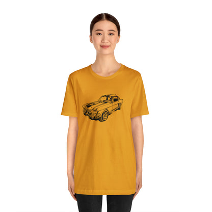 Vintage Car - Unisex Jersey Short Sleeve Tee
