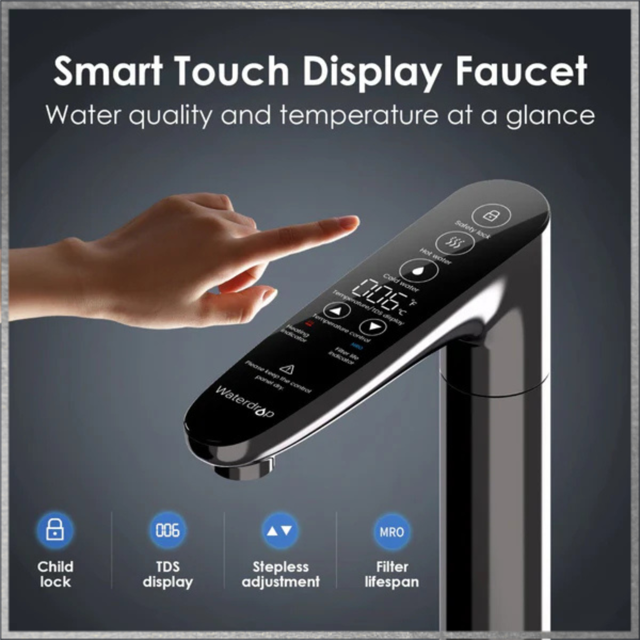 Waterdrop K6 RO System Hot Water Dispenser - Thumbnail 5