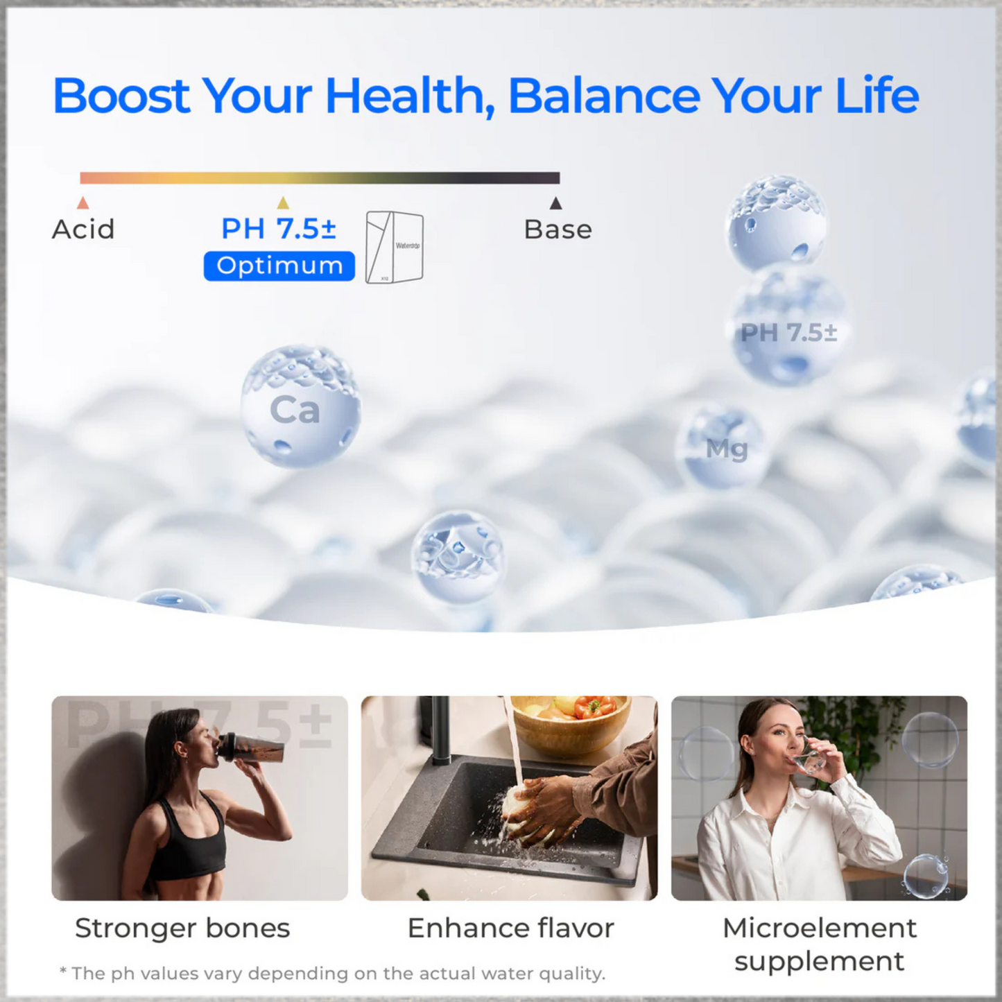 Three-Stage Undercounter Water Filter System