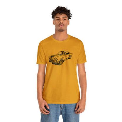 Vintage Car - Unisex Jersey Short Sleeve Tee