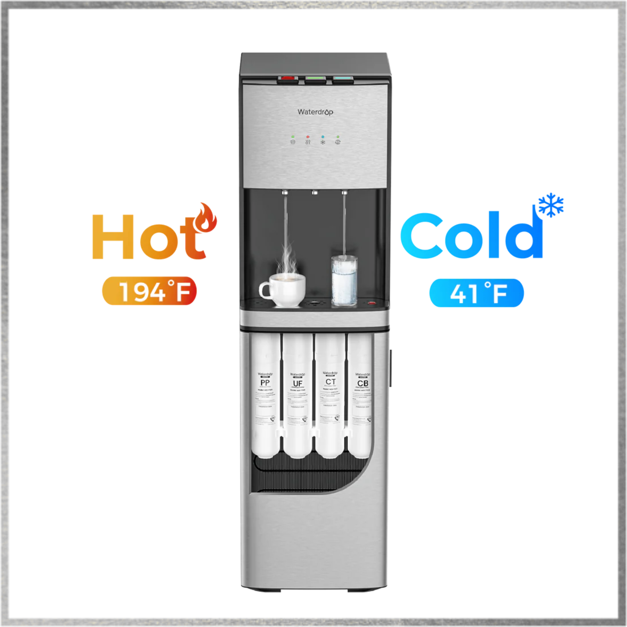 Waterdrop Y1CH Reverse Osmosis Water Cooler - Thumbnail 3